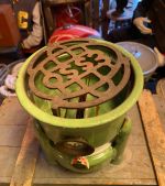 resedagroen emaille petroleumstel