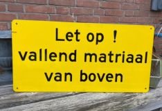 Waarschuwingsbord
