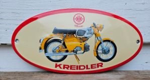 Reclamebordje Kreidler