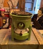 resedagroen emaille petroleumstel